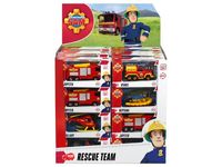 ND17_ZA-87312 Strażak Sam pojazdy 1:64 w pud. 8 rodz., DP p32