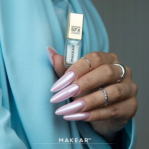 Makear Pyłek w płynie Do Zdobień Paznokci Błyszczący 5ml BP01 na Arena.pl