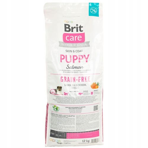 BRIT CARE Dog Grain-free Puppy Salmon 12kg na Arena.pl