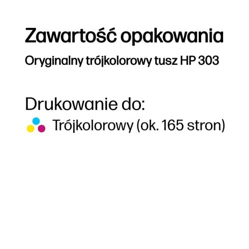 Tusz HP 303 (T6N01AE) Color na Arena.pl