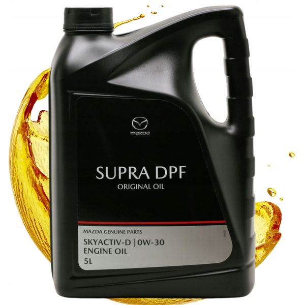 OLEJ MAZDA 0W-30 5L SUPRA DPF zdjęcie 3