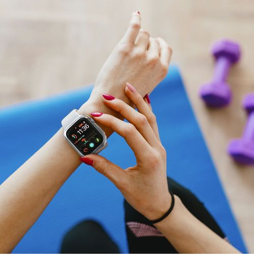 spigen thin fit apple watch 7 (41mm) crystal clear na Arena.pl