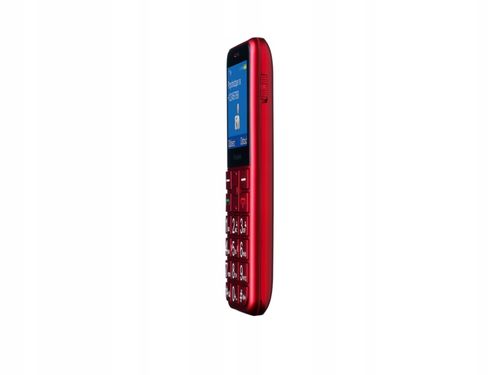 Telefon komórkowy PANASONIC KX-TU155EXRN Czerwony na Arena.pl