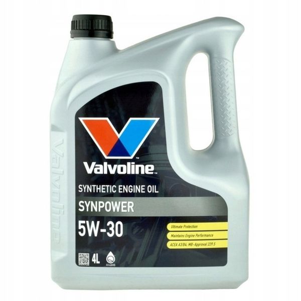 Valvoline Synpower 5W30 olej silnikowy 4L zdjęcie 1