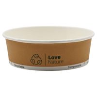 miska papier na sałatkę bowl 1300ml free kraft 50szt ln
