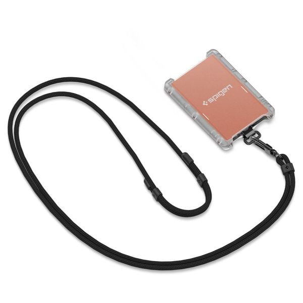 SPIGEN UNIVERSAL STRAP SET CROSSBODY & WRIST BLACK zdjęcie 6