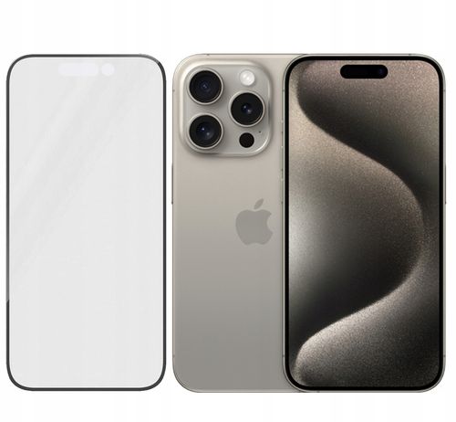 Apple iPhone 15 Pro - 3mk HardGlass Matt Max na Arena.pl