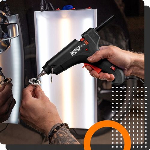 PISTOLET DO KLEJU NA GORĄCO DO KLEJENIA 100W 11mm +5 WKŁADÓW KLEJU na Arena.pl