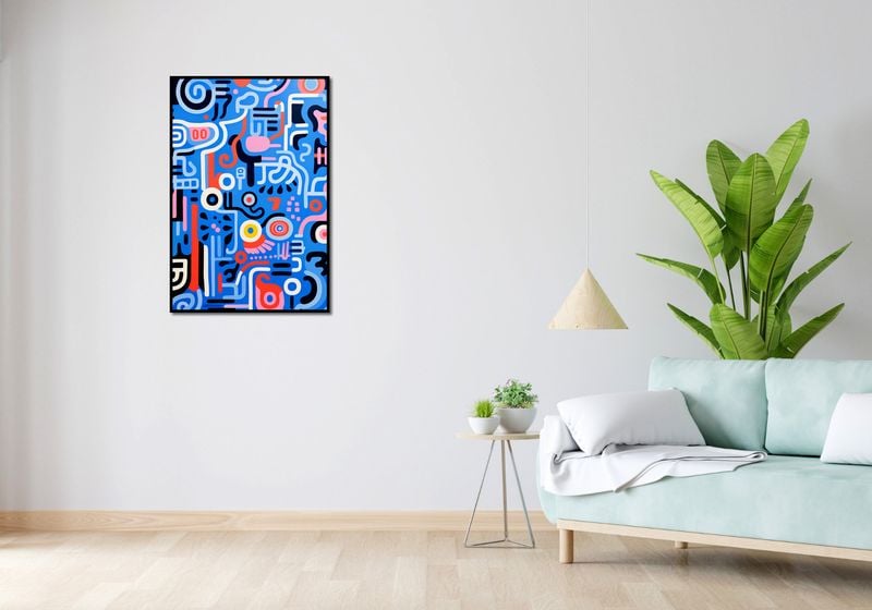 Plakat 61x90,5cm Rytmiczne Echo zdjęcie 4