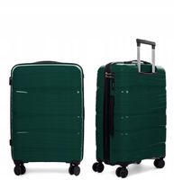 WALIZKA DUŻA XXL NIEZNISZCZALNA RGL PODWÓJNE KÓŁKA POLIPROPYLEN BAGAŻ