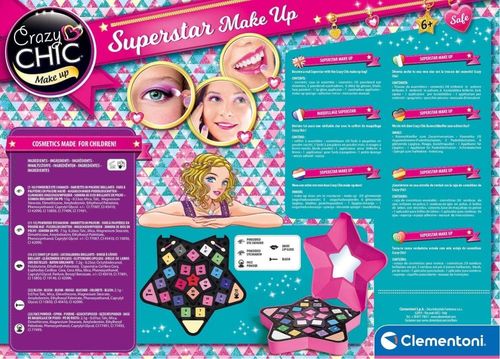 Clementoni Crazy chic Superstar Make Up 17650 na Arena.pl