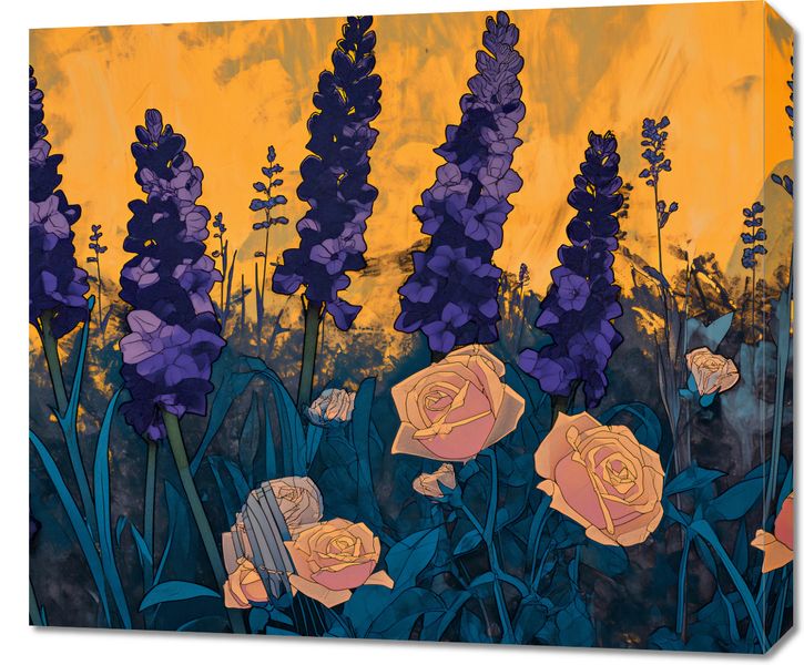 Obraz 70x60cm Złoty Ogród zdjęcie 1