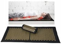 Mata Zdrowotna do Akupresury Stymulująca Relaksacyjna z Kolcami + Poduszką