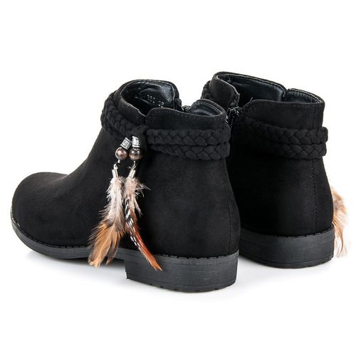 Zamszowe Botki W Stylu Boho r.37 na Arena.pl