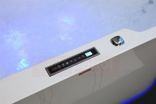 Wirujące dysze Wanna z hydromasażem BZX-675 prostokątna 170cmx850cmx60cm z na Arena.pl