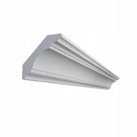 Listwa przysufitowa 2m DLP33 8cm x 8cm sztukateria ozdobna sufitowa faseta