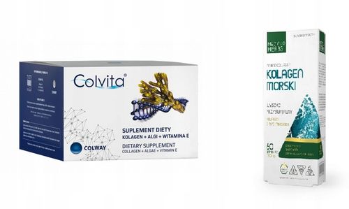 Colvita Colway 60 kapsułek Kolagen + Algi + Witamina E na Arena.pl