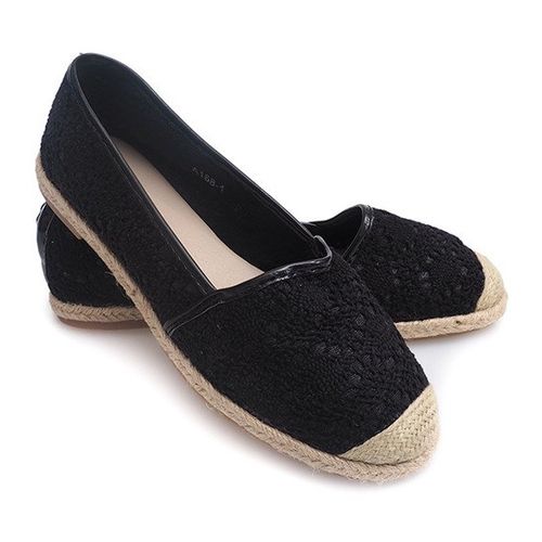 Balerinki Espadryle A168 Czarny r.41 na Arena.pl
