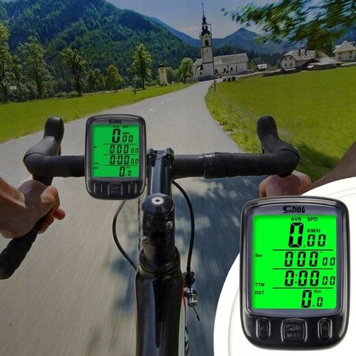 LICZNIK ROWEROWY PRZEWODOWY 28 FUNKCJI LCD DO ROWERU PRĘDKOŚCIOMIERZ IP68 na Arena.pl