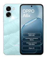 Smartfon OPPO A6x 4/128GB 6,75" 120Hz 13Mpix 6100mAh Niebieski
