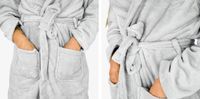 Onesies szlafrok damski do kolan z kapturem rozmiar M