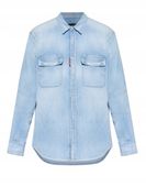 DSQUARED2 KOSZULA JEANSOWA CANADIAN VINTAGE SHIRT R.48