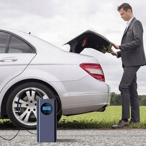Elektryczna Pompa Powietrza Bezprzewodowa Cyfrowa Pompa Powietrza DoPojazdu na Arena.pl