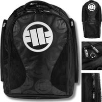 DUŻY MĘSKI PLECAK SPORTOWY SZKOLNY TRENINGOWY PIT BULL ROZKŁADANY 109L