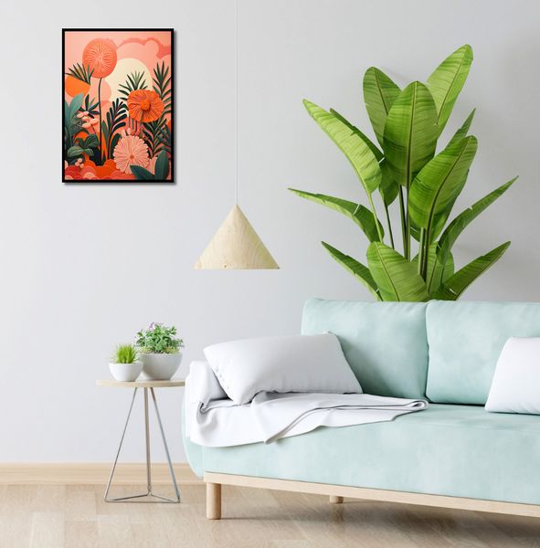 Plakat 40x55cm Koralowy Ogród zdjęcie 4