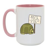 Duży Biało-Różowy 450 ml