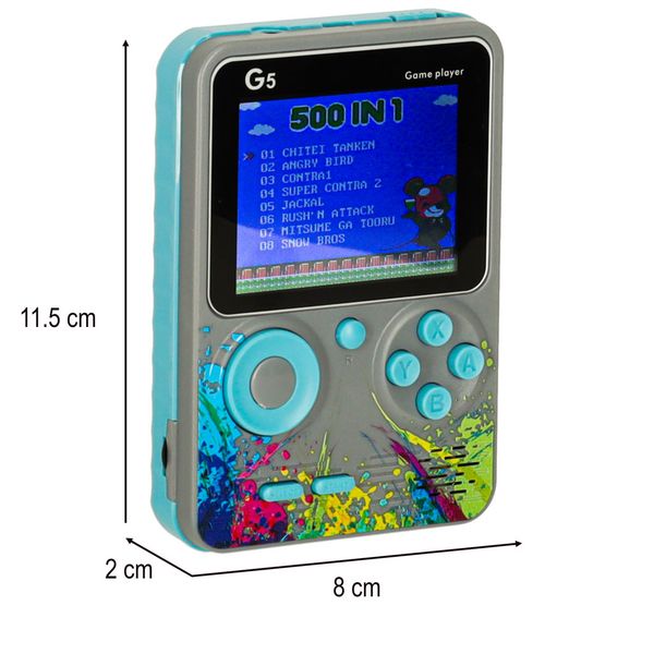 Konsola do gier mini przenośna retro zdjęcie 7