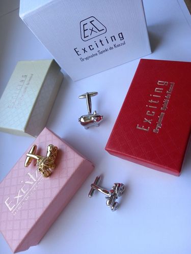 Spinki do mankietów Ryby Karp Lin dla Wędkarza na Arena.pl