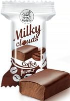 AIM CUKIERKI MILKY CLOUDS PIANKI O SMAKU KAWOWYM W POLEWIE KAKAOWEJ 1KG