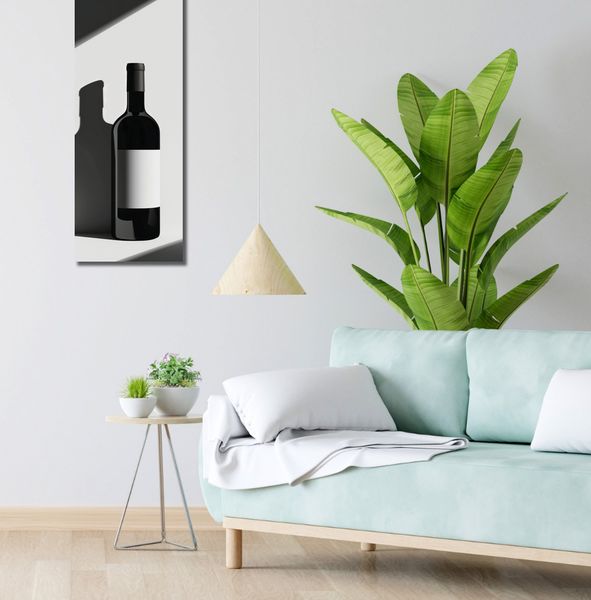 Obraz 30x90cm Butla Wina zdjęcie 2