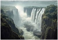 Fototapeta Na Flizelinie Do Sypialni Salonu Wodospad 250x175