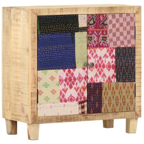 Szafka patchwork 70x35x75cm lite drewno mango VidaXL na Arena.pl