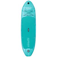 Deska SUP VirtuFit Cruiser 305 turkusowa – z siedziskiem, wiosłem i torbą