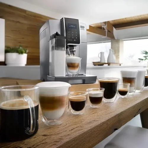 Automatyczny ekspres De'Longhi ECAM 350.75.S 1450 W srebrny/szary na Arena.pl