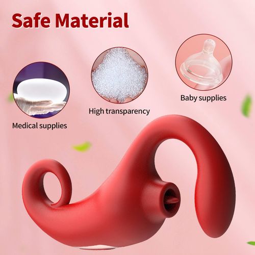 wibrator merfi, 10 vibration functions, 10 frequency tongue licking usb na Arena.pl