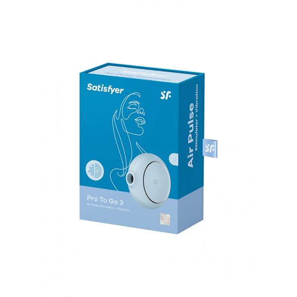 Satisfyer Pro To Go 3 Blue zdjęcie 6
