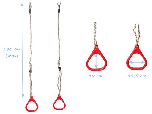 obręcze plastikowe trójkątne niebieski na Arena.pl