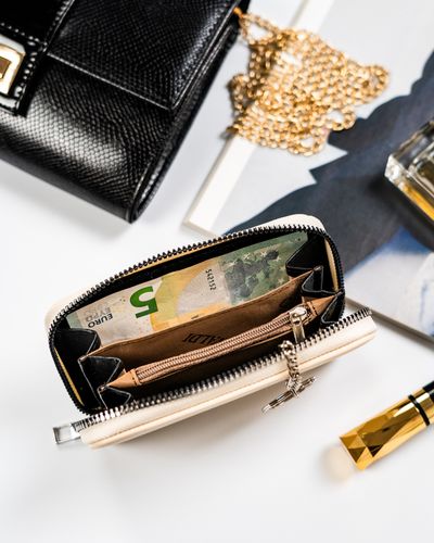 portfel damski pu abt-03-bl-3431 ecru na Arena.pl