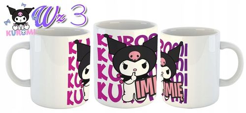ZESTAW KOSZULKA KUBEK IMIĘ KUROMI ONEGAI MY MELODY PREZENT URODZINY MIKOŁAJ na Arena.pl