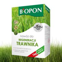 Biopon Bopon Nawóz do regeneracji trawnika granulat wzmacnia trawę 1kg