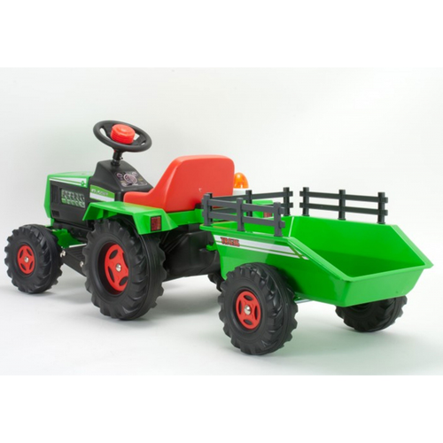 INJUSA Traktor Na Akumulator Basic 6V+Przyczepka na Arena.pl