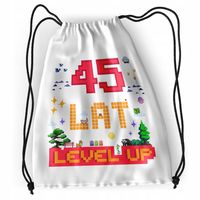 Plecak Urodziny 45 45Te Sportowy Szkolny Worek Z Nadrukiem Ze Zdjęciem