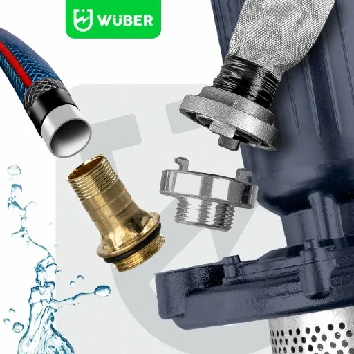 POMPA DO WODY BRUDNEJ CZYSTEJ ZANURZENIOWA SITKO SITO SZAMBA 2100W 1" zdjęcie 11