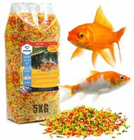 POKARM KARMA PASZA ZANĘTA GRANULAT DLA RYB KOI KARPI NA OCZKO WODNE