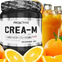 KREATYNA monohydrat SMAKOWA w proszku ProActive Crea-M LOAD POMARAŃCZA 250g
