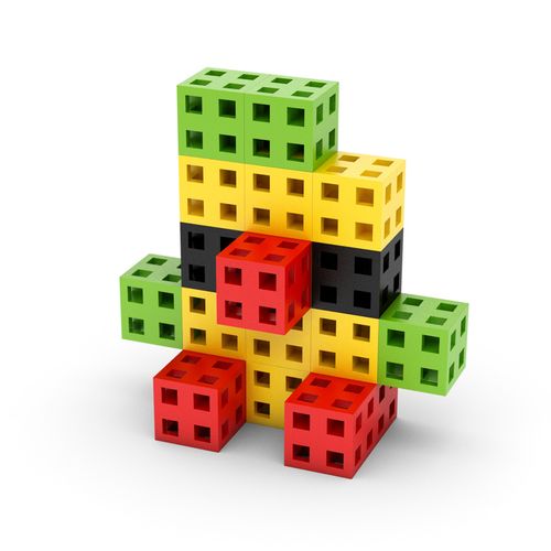 Klocki konstrukcyjne Meli Cube na Arena.pl
